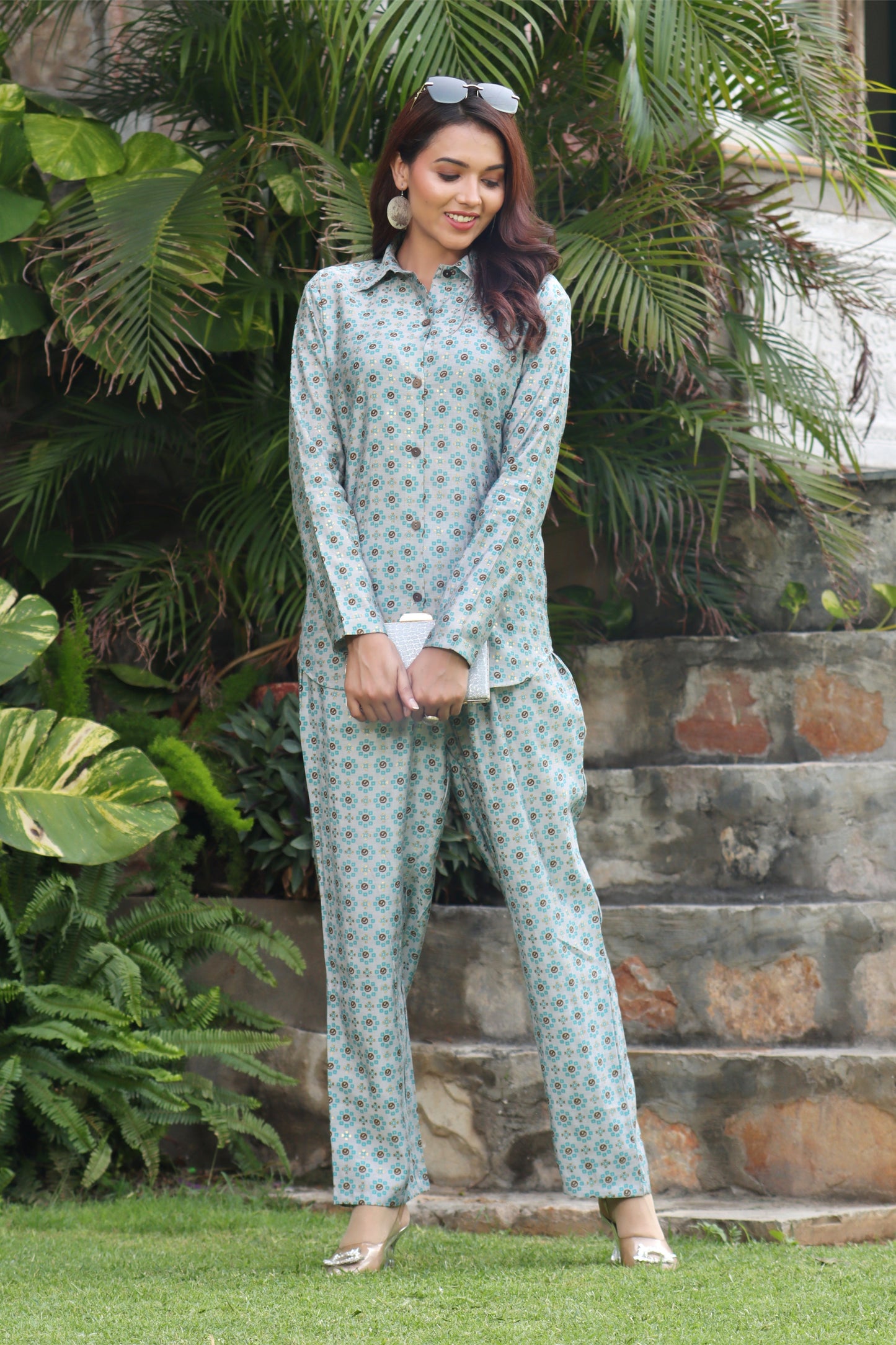 Adaa Jaipur Women Printed Co-ords Set