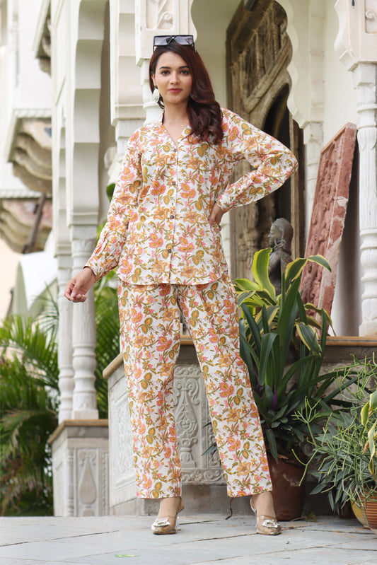 Adaa Jaipur Women Printed Co-ords Set